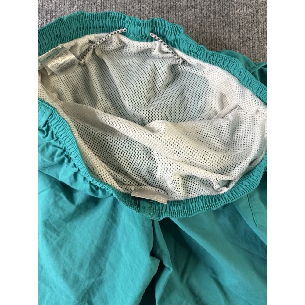 Columbia PFG Omni-Shade Mens Swim Trunks Shorts Teal Green‎ Size M Mesh Lined